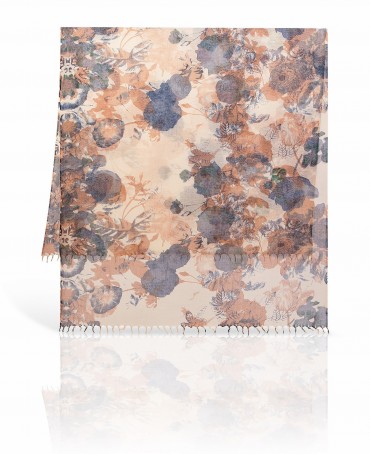 Палантин Женский W-SMUDGE.FL/WHITE